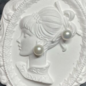 S925 Edison Freshwater Pearl Stud Earrings